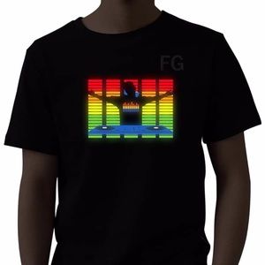Led flashing t shirts